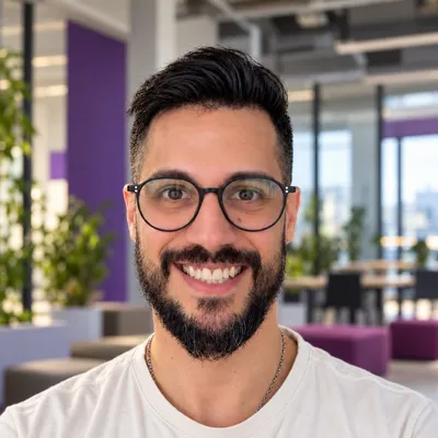 Foto de Paulo Sellos, Staff Product Manager no Nubank